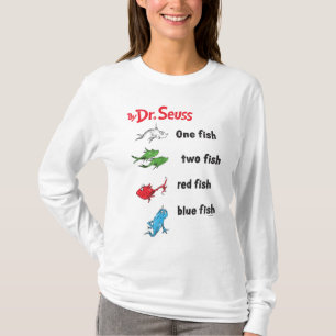 Dr. Seuss One Fish Two Fish - Vintage T-Shirt