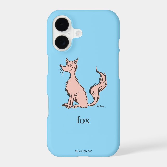 Dr. Seuss | Pink Fox (Back)