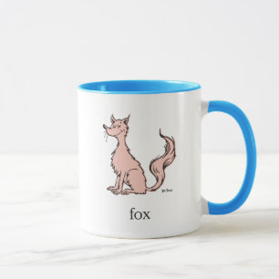 Dr. Seuss   Pink Fox Mug