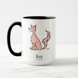 Dr. Seuss   Pink Fox Mug
