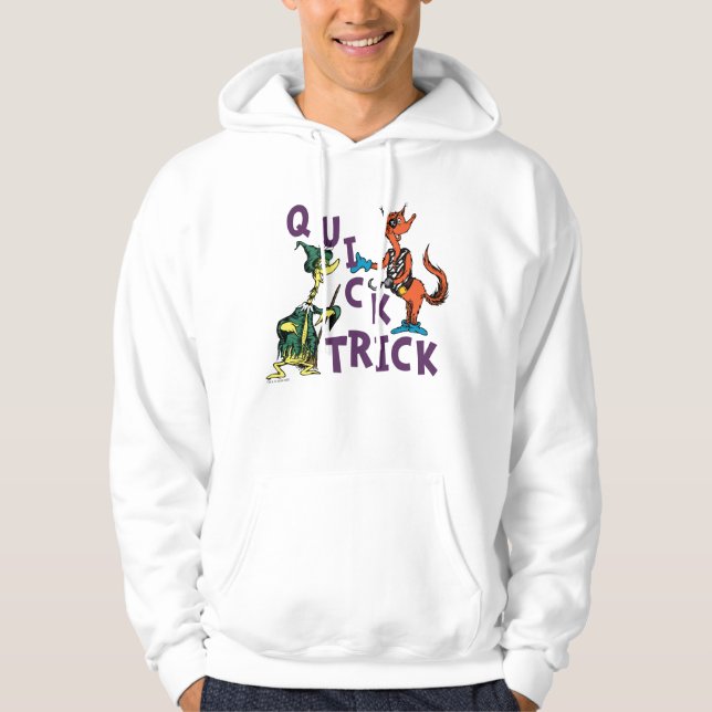 Dr. Seuss | Quick Trick Halloween Graphic Hoodie (Front)