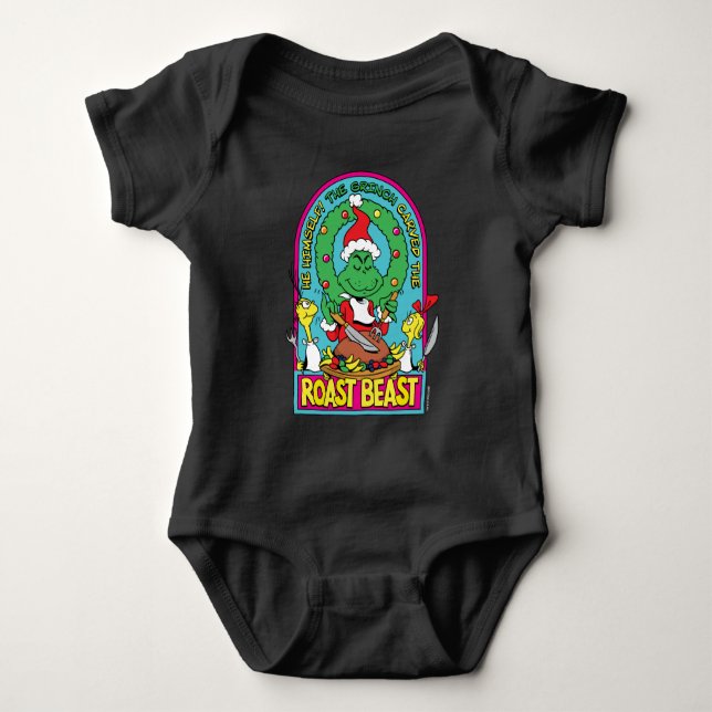 Dr. Seuss | Roast Beast Graphic Baby Bodysuit (Front)