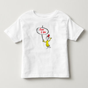 Dr. Seuss Sam-I-Am Holding Sign Toddler T-Shirt