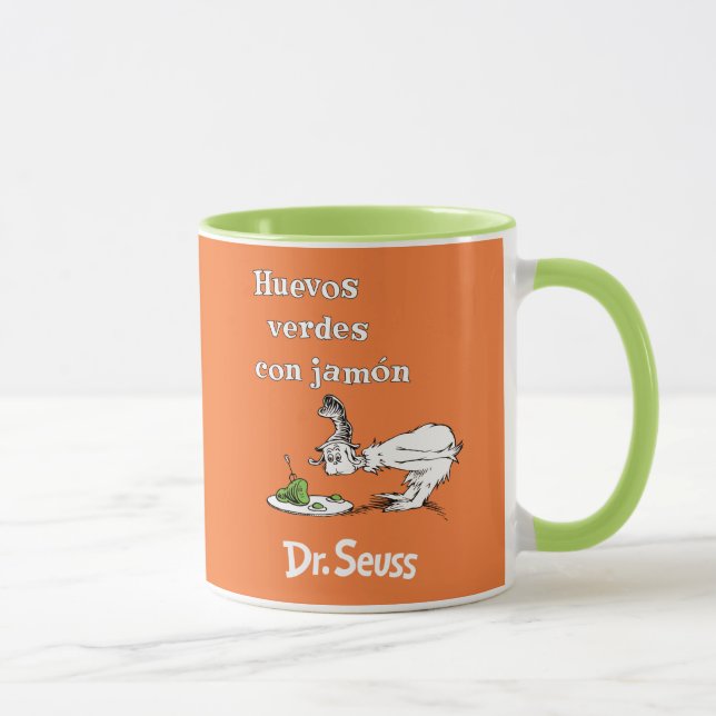 Dr. Seuss Spanish Green Eggs and Ham Mug (Right)