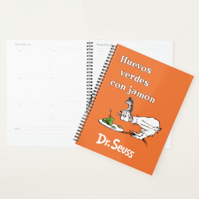 Dr. Seuss Spanish Green Eggs and Ham Planner (Display)