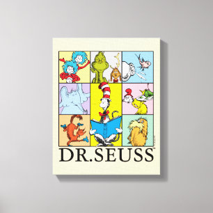 Dr. Seuss   Stories Graphic Canvas Print
