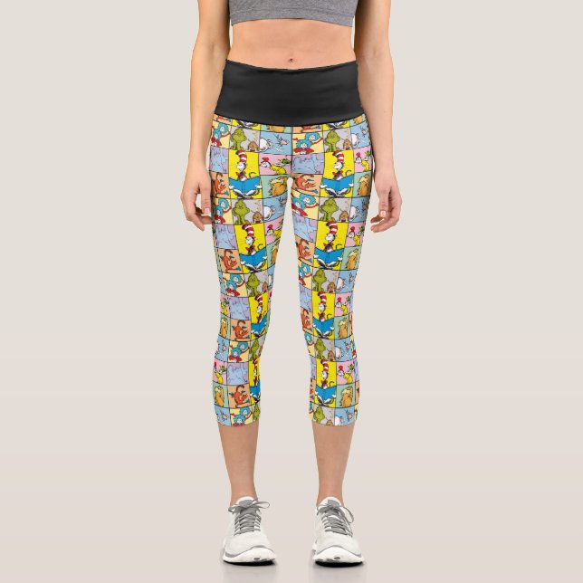 Dr. Seuss | Stories Graphic Capri Leggings (Front)