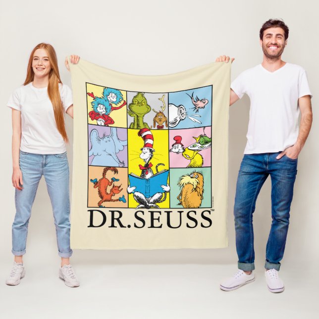 Dr. Seuss | Stories Graphic Fleece Blanket (In Situ)