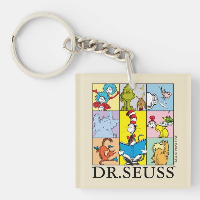 Dr. Seuss | Stories Graphic Key Ring (Front)