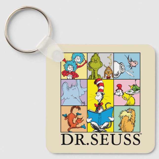 Dr. Seuss | Stories Graphic Key Ring (Front)