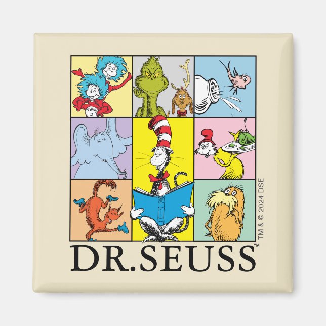 Dr. Seuss | Stories Graphic Magnet (Front)