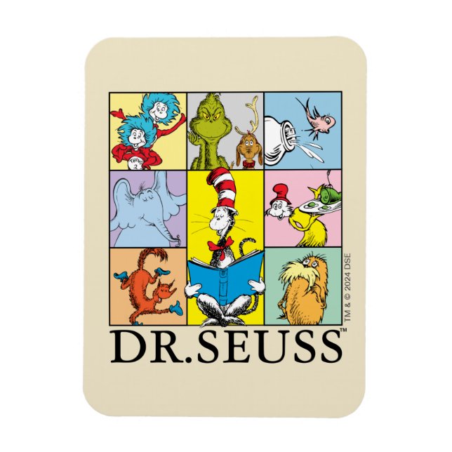 Dr. Seuss | Stories Graphic Magnet (Vertical)