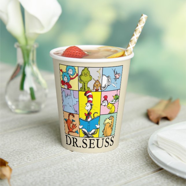 Dr. Seuss | Stories Graphic Paper Cups (Insitu)