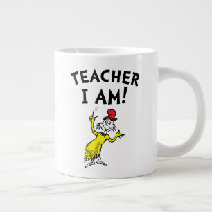 Dr. Seuss   Teacher I Am! Large Coffee Mug