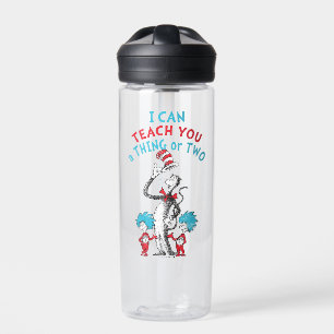 Dr. Seuss   Teacher I Can Teach You A Thing or Two Water Bottle