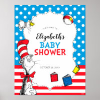 Dr. Seuss - The Cat in the Hat Baby Shower Welcome