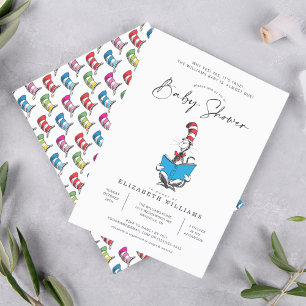 Dr. Seuss - The Cat in the Hat Shower  Invitation