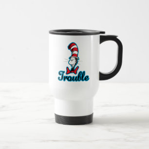 Dr. Seuss The Cat in the Hat Trouble Travel Mug