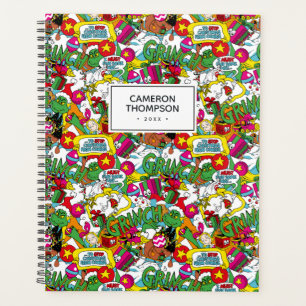 Dr. Seuss   The Grinch Colorful Pattern Planner