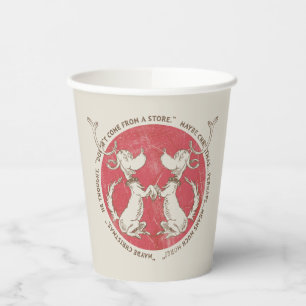 Dr. Seuss The Grinch Max - Christmas Quote Paper Cups