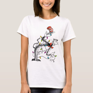 Dr Seuss The Grinch Mischievous Cat in the Hat T-Shirt