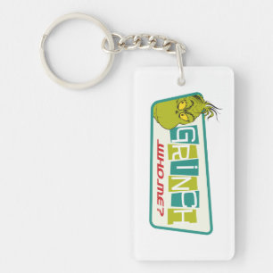 Dr. Seuss   The Grinch - Who Me? 2 Key Ring