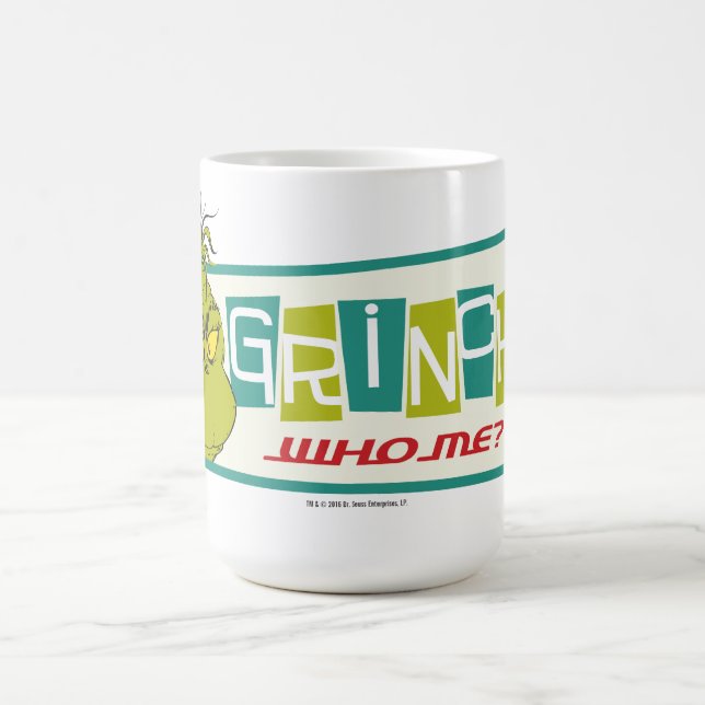 Dr. Seuss | The Grinch - Who Me? Coffee Mug (Center)