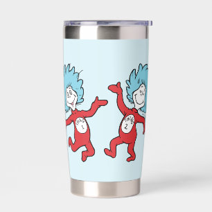 Dr. Seuss Thing 1 and Thing 2 Character Insulated Tumbler
