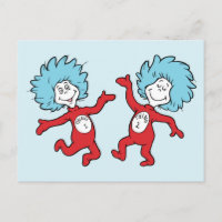 Dr. Seuss Thing 1 and Thing 2 Character