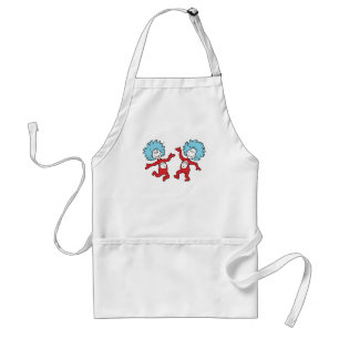 Dr. Seuss Thing 1 and Thing 2 Character Standard Apron