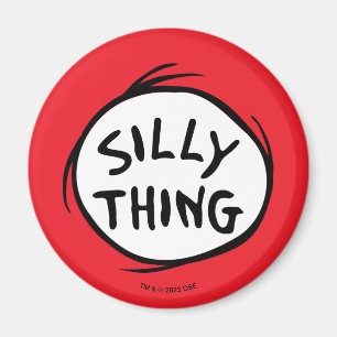 Dr. Seuss   Thing 1 Thing 2 - Silly Thing Magnet