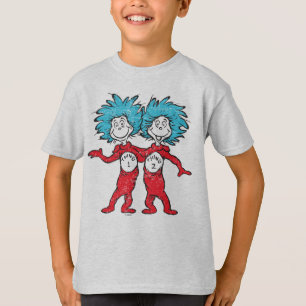 Dr. Seuss Thing 1, Thing 2 Sitting T-Shirt