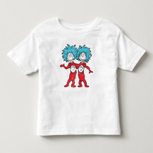 Dr. Seuss Thing 1, Thing 2 Sitting Toddler T-Shirt