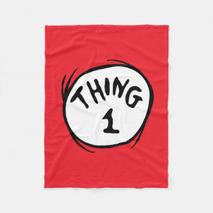 Dr. Seuss   Thing 1 Thing 2 - Thing 1 Fleece Blanket