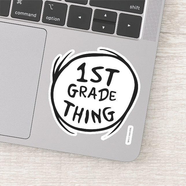 Dr. Seuss | Thing One Thing Two - 1st Grade Thing (Detail)