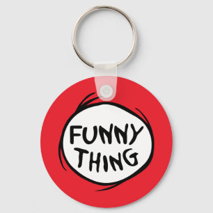 Dr. Seuss   Thing One Thing Two - Funny Thing Key Ring