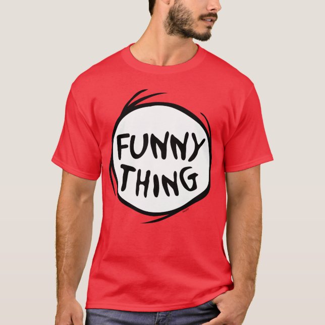Dr. Seuss | Thing One Thing Two - Funny Thing T-Shirt (Front)