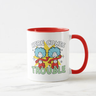 Dr. Seuss   Thing One Thing Two Here Comes Trouble Mug