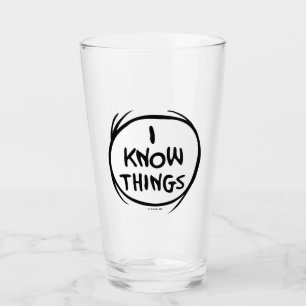 Dr. Seuss Thing One Thing Two - I Know Things Glass