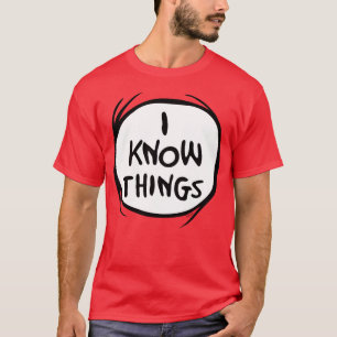Dr. Seuss   Thing One Thing Two - I Know Things T-Shirt