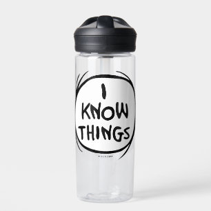 Dr. Seuss Thing One Thing Two - I Know Things Water Bottle