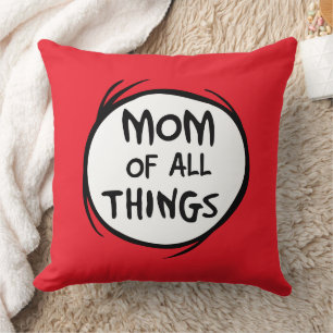 Dr. Seuss Thing One Thing Two - Mum of all Things Cushion