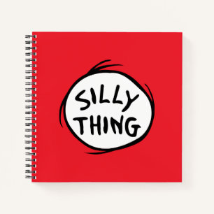 Dr. Seuss   Thing One Thing Two - Silly Thing Notebook
