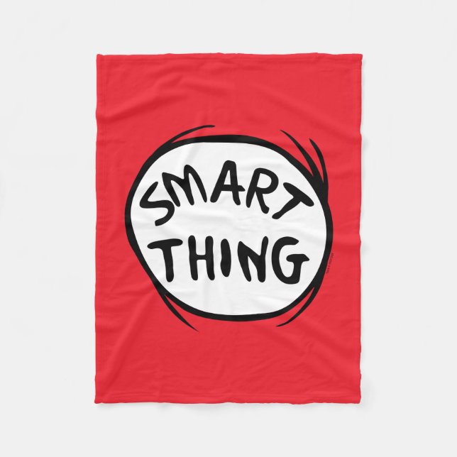 Dr. Seuss | Thing One Thing Two - Smart Thing Fleece Blanket (Front)