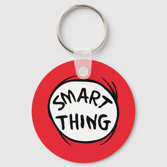 Dr. Seuss | Thing One Thing Two - Smart Thing Key Ring (Front)