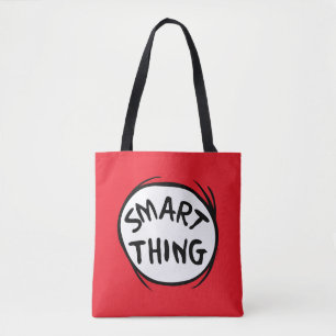 Dr. Seuss   Thing One Thing Two - Smart Thing Tote Bag
