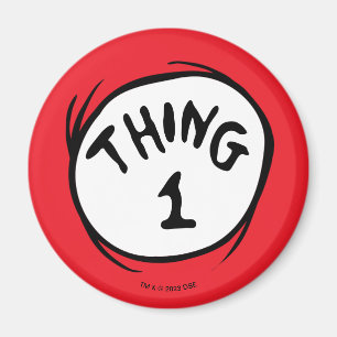 Dr. Seuss   Thing One Thing Two - Thing One Magnet