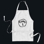 Dr. Seuss | Thing One Thing Two - Thing One Standard Apron<br><div class="desc">Check out this awesome Thing One Thing Two,  "Thing One" shirt from Dr. Seuss!</div>