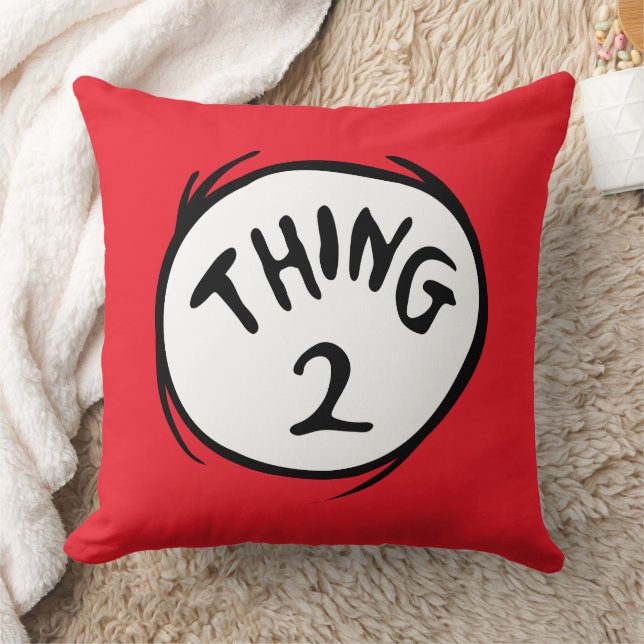 Dr. Seuss | Thing One Thing Two - Thing Two Cushion (Blanket)