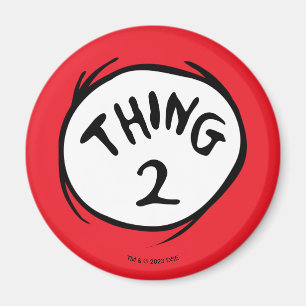 Dr. Seuss   Thing One Thing Two - Thing Two Magnet